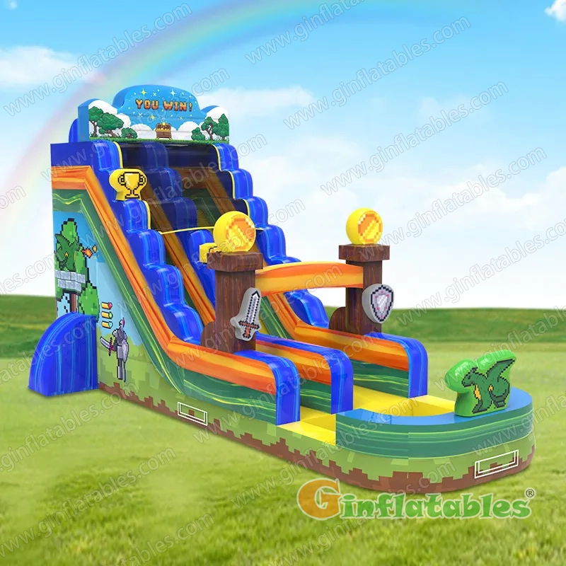 GWS-502 Pixel game water slide