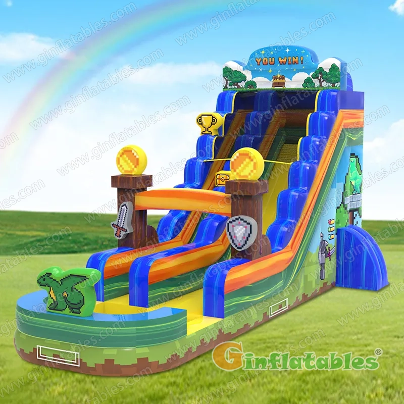 GWS-502 Pixel game water slide