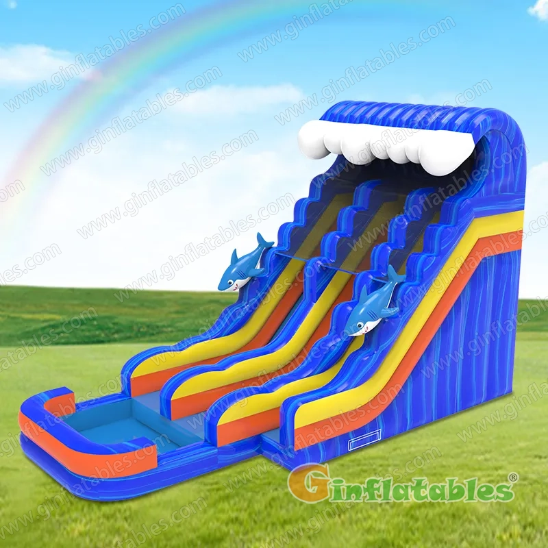 GWS-510 Toboggan Aquatique Vague de Requin