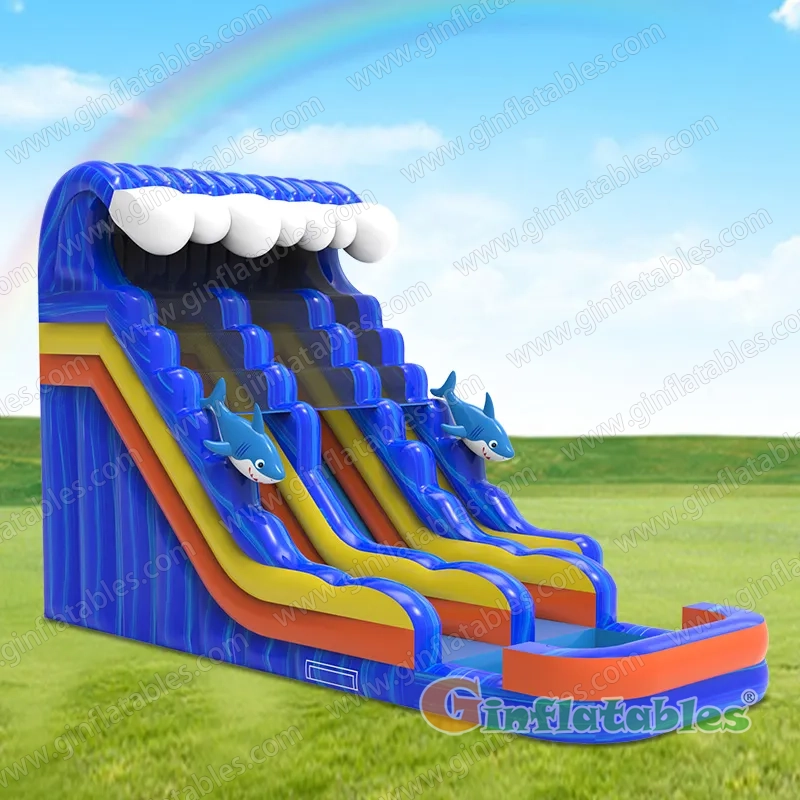 GWS-510 Shark Wave Water Slide