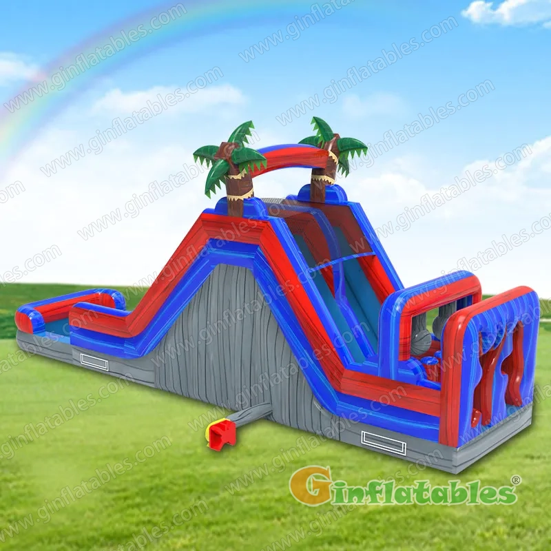 GWS-523 Red and Blue Obstacle Slide