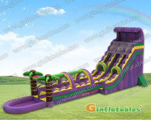 GWS-007 Purple giant water slide