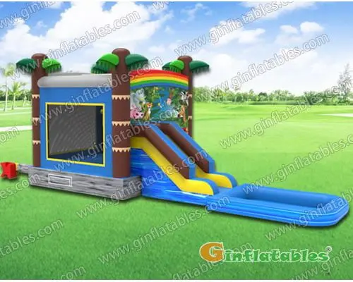 GWS-071 25 ft Rainforest combo with water pool