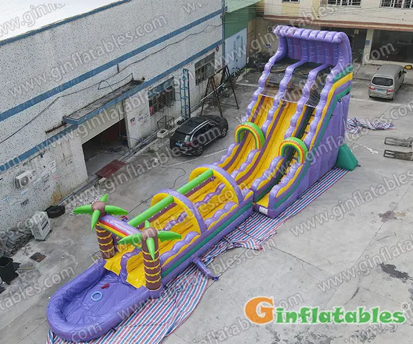 GWS-007 Purple giant water slide