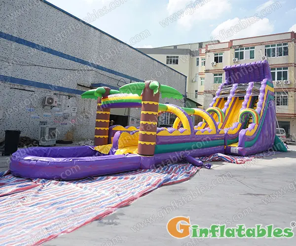 GWS-007 Purple giant water slide