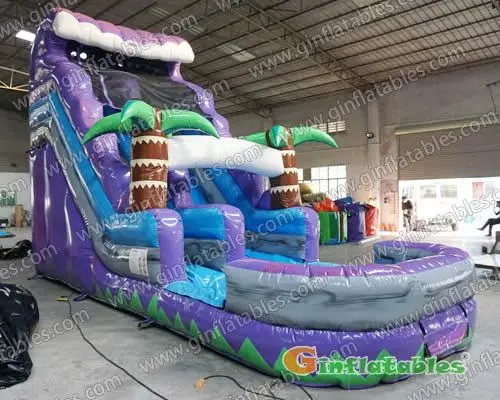 GWS-084 Purple marble water slide