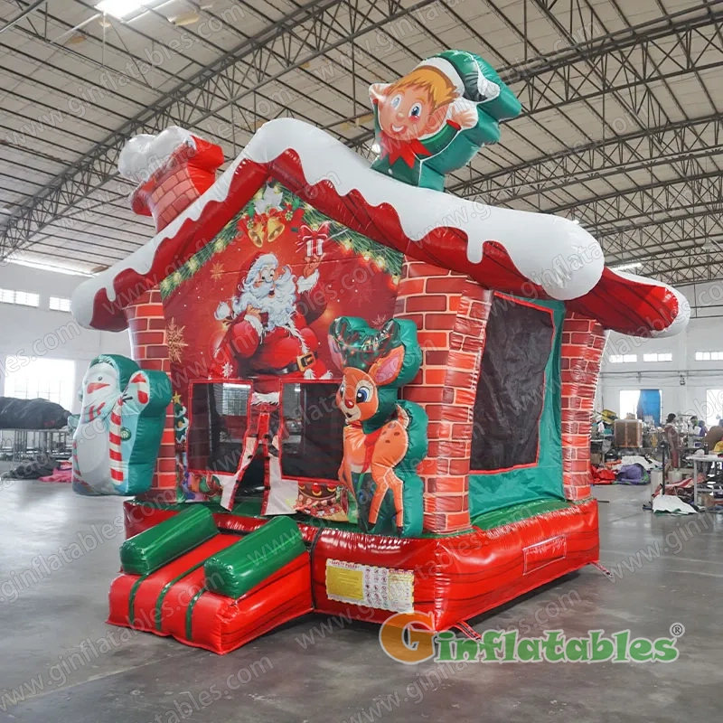 GX-079 Château Gonflable Père Noël