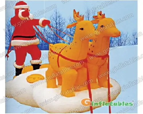GX-020 inflatable santa claus