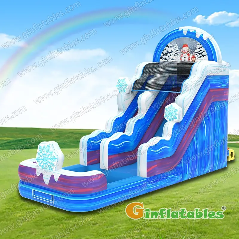 GX-055 Doppelbahn Wasserrutsche