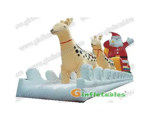 GX-008 Inflatable Reindeer Sled