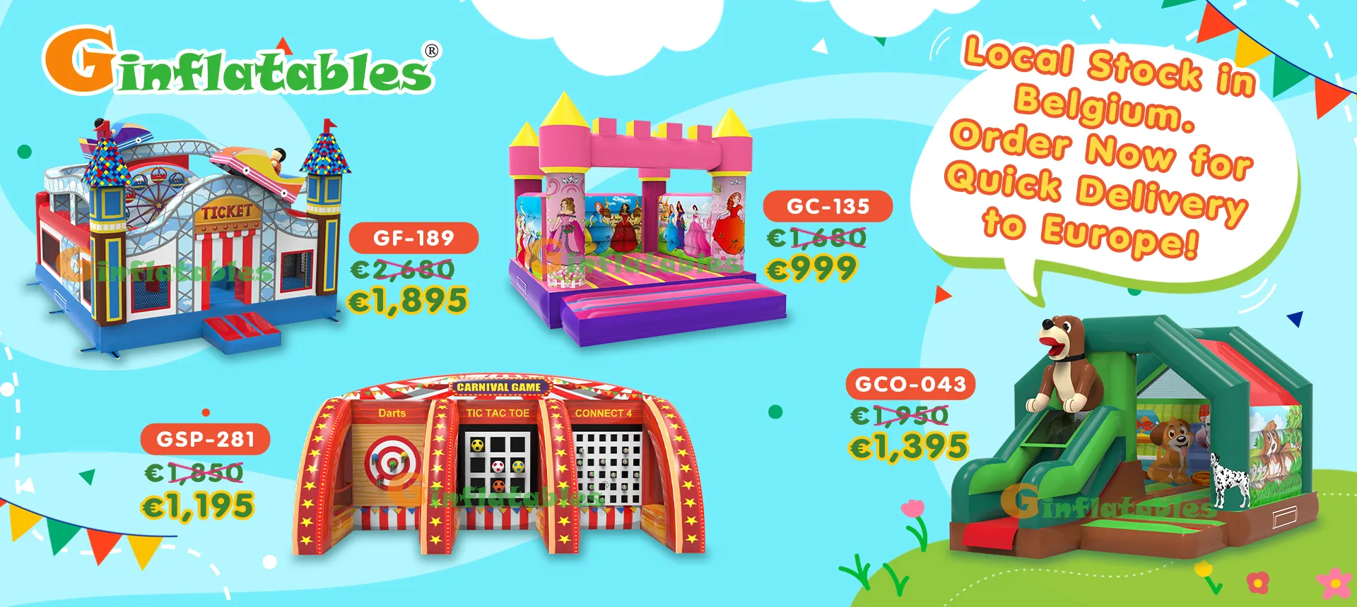 Belgium warehouse in stock